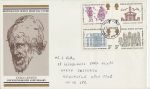1973-08-15 Inigo Jones Stamps Newcastle FDC (70407)