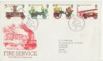 1974-04-24 Fire Service Stamps Bureau FDC (70413)