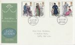 1975-10-22 Jane Austen Stamps Coventry FDC (70416)