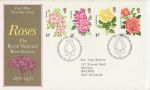 1976-06-30 Roses Stamps Bureau FDC (70425)