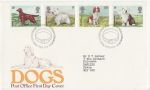 1979-02-07 British Dogs Stamps Bureau FDC (70442)