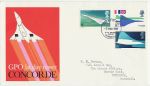 1969-03-03 Concorde Stamps Bureau FDC (70517)