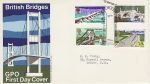 1968-04-29 British Bridges Stamps Bureau FDC (70536)