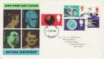 1967-09-19 British Discoveries Stamps Aberdeen FDC (70548)