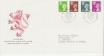 1991-12-03 Scotland Definitive Stamps Edinburgh FDC (70643)