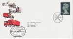 1983-08-03 Parcel Post Definitive Stamp London FDC (70647)