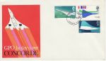 1969-03-03 Concorde Stamps London FDC (70671)