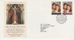 1986-07-22 Royal Wedding Stamps Bureau FDC (70760)