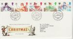 1985-11-19 Christmas Pantomime Stamps Bureau FDC (70765)