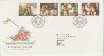 1985-09-03 Arthurian Legend Stamps Bureau FDC (70767)
