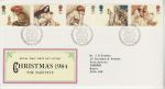 1984-11-20 Christmas Stamps Bureau FDC (70780)