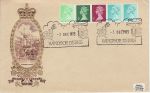 1975-12-03 Definitive Coil Stamps Windsor FDC (70798)