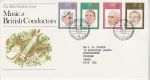 1980-09-10 British Conductors Stamps Bureau FDC (70831)