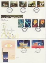 1991 Bulk Buy x 8 First Day Covers With Fareham Pmks (70905)