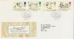 1988-09-06 Edward Lear Stamps London FDC (70962)
