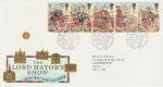 1989-10-17 Lord Mayor Show Stamps London EC4 FDC (70970)