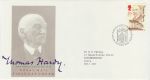 1990-07-10 Thomas Hardy Stamp Dorchester FDC (70977)