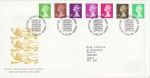 1996-06-25 Definitive Stamps Bureau FDC (70090)