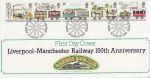 1980-03-12 Railway Stamps Manchester FDC (71047)