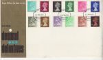 1971-02-15 Definitive Stamps Bradford No Strike FDC (71050)