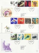 1999 Bulk Buy x12 First Day Covers With Bureau Pmks (71119)