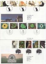 1995 Bulk Buy x8 First Day Covers with Bureau Pmks (71123)