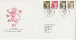 1993-12-07 Scotland Definitive Stamps Edinburgh FDC (71136)