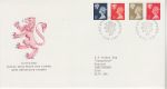 1990-12-04 Scotland Definitive Stamps Edinburgh FDC (71138)