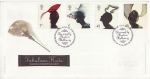 2001-06-19 Fashion Hats Stamps Ascot FDC (71859)