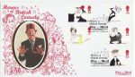 1998-04-23 Comedians Stamps London W8 Silk FDC (71104)