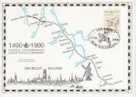 1990-01-12 Germany Postal Communication Stamp FDC (71230)
