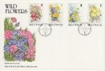 1987-09-09 IOM Wild Flowers Stamps Douglas FDC (71374)