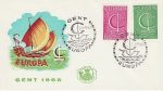 1966-09-24 Belgium Europa Stamps FDC (71425)