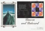 2001-10-22 Unseen and Unheard Full Pane Gosport FDC (71466)