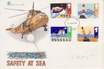 1985-06-18 Safety at Sea Stamps Chester FDC (71592)