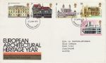 1975-04-23 Architectural Heritage Stamps Windsor FDC (72003)