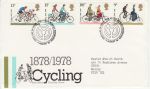 1978-08-02 Cycling Stamps Bureau FDC (72055)