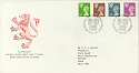 1991-12-03 Scotland Definitive Stamps FDC (7205)