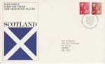 1976-10-20 Scotland Definitive Stamps Edinburgh FDC (72237)