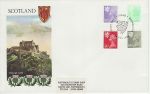 1982-02-24 Scotland Definitive Stamps Edinburgh FDC (72253)