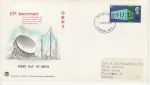 1969-04-02 CEPT Anniversary Stamp London FDC (72304)