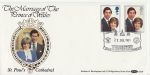 1981-07-22 Royal Wedding Stamps St Pauls FDC (72804)