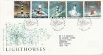 1998-03-24 Lighthouses Stamps Plymouth FDC (72887)