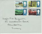 1966-05-02 Landscapes Stamps Camberley cds FDC (72923)