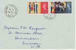 1965-08-09 Salvation Army Stamps Shrivenham  cds FDC (72927)