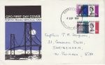 1964-09-04 Forth Road Bridge Stamps Edinburgh FDC (72929)