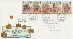 1989-10-17 Lord Mayor's Show Paul Cox Signed FDC (72965)