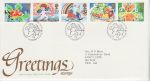 1989-01-31 Greetings Stamps Lover Salisbury FDC (73067)