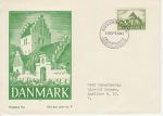 1944-09-07 Denmark Danish Churches Stamp FDC (73099)