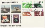 1977-01-12 Racket Sports Stamps Forces FPO 92 cds (73213)